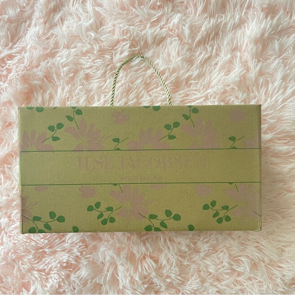 Ilse Jacobsen Tulip 140 slip on laser cut sneaker pink US 6.5-7 EU 37 NIB - Picture 8 of 9